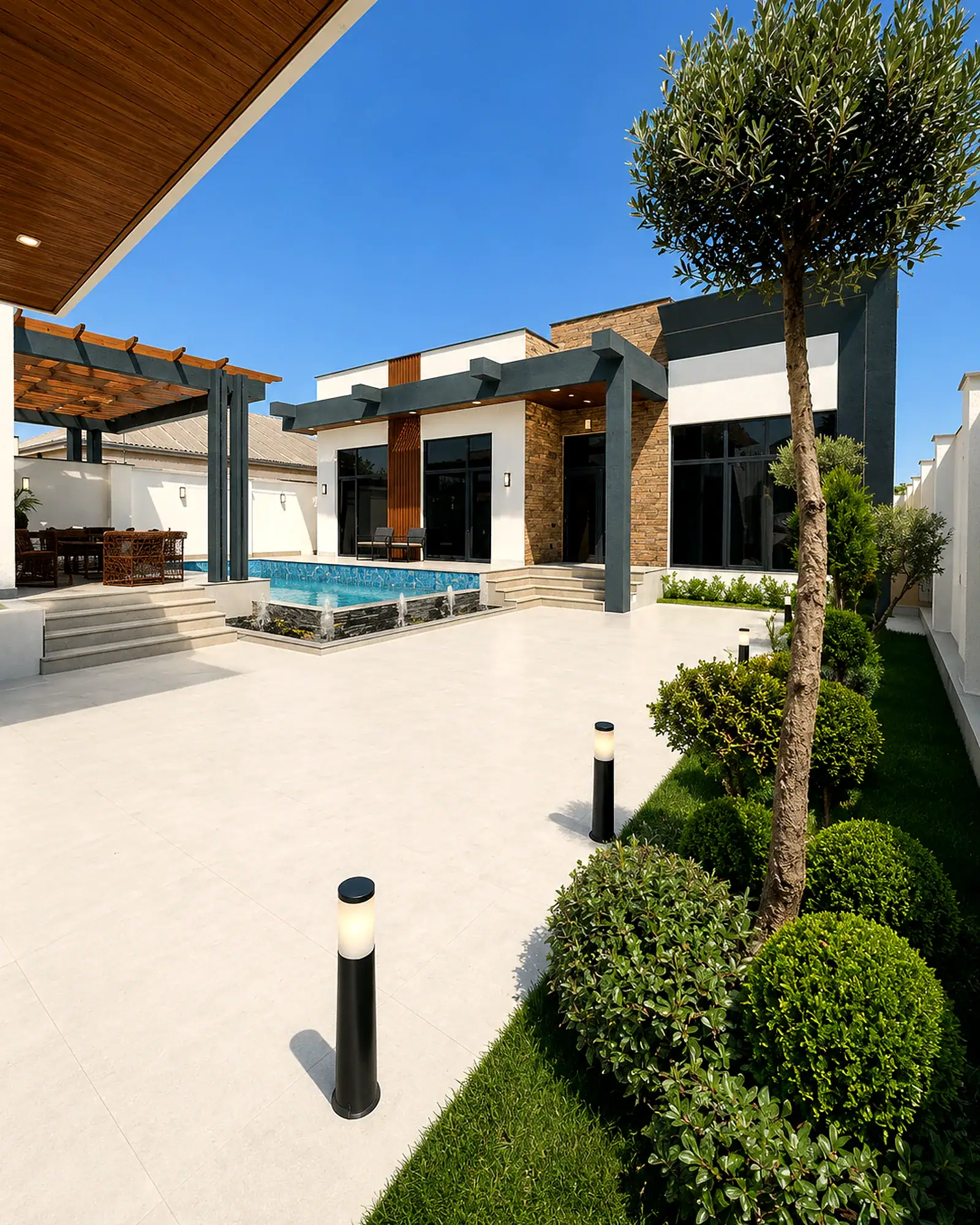 Mərdəkan, 4 otaqlı, 146 m², hovuzlu bağ evi — Mərdəkan Collection XIII, foto 2
