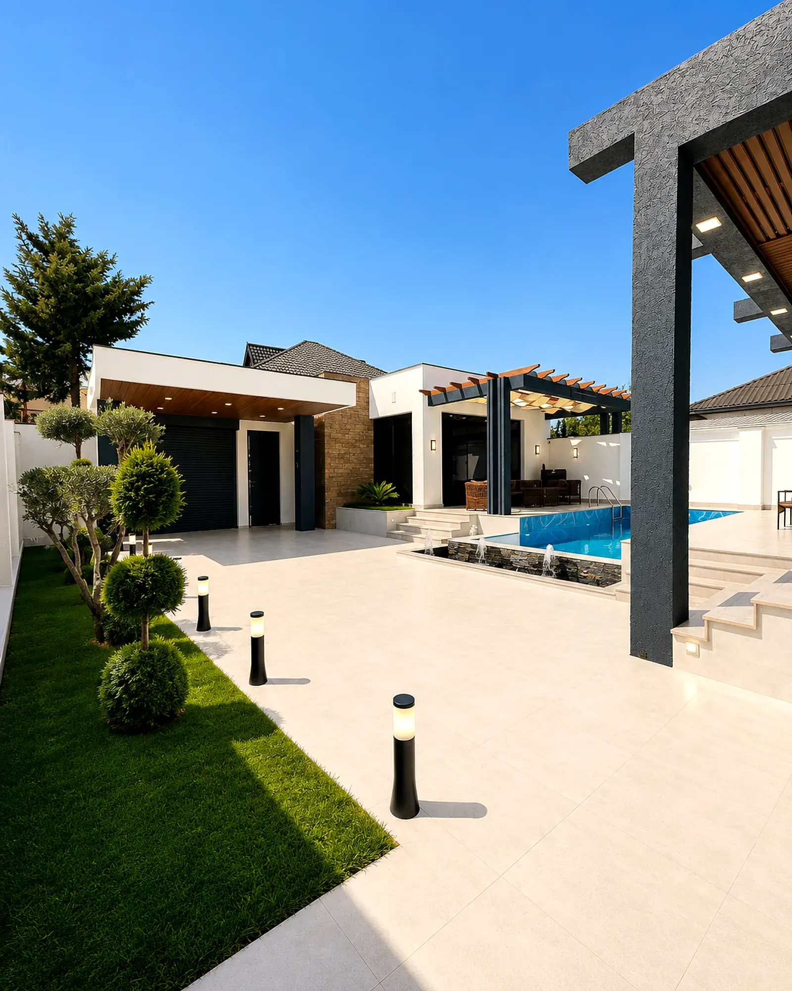 Mərdəkan, 4 otaqlı, 146 m², hovuzlu bağ evi — Mərdəkan Collection XIII, foto 3