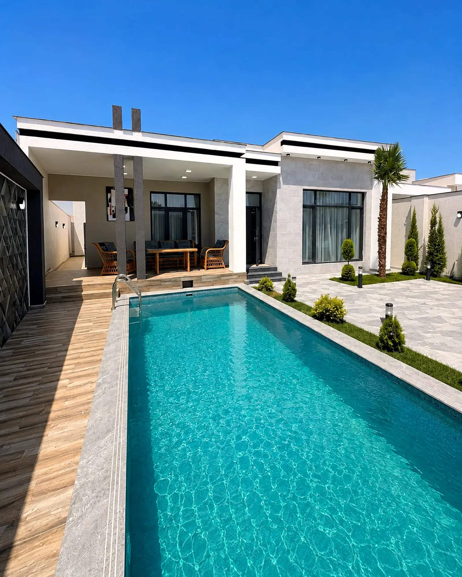 Mərdəkan, 4 otaqlı, 165 m², hovuzlu bağ evi — Mərdəkan Collection XVIII