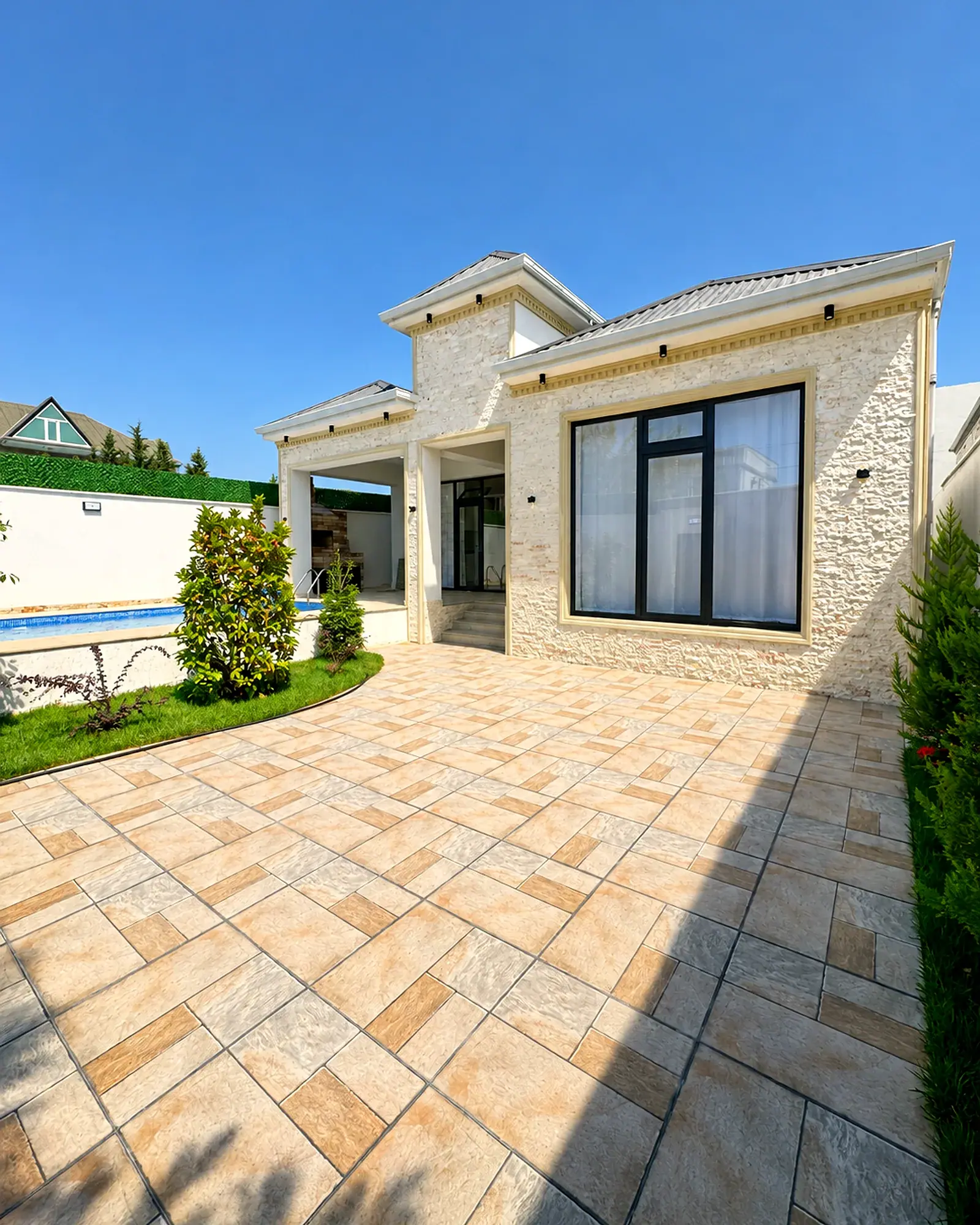 Mərdəkan, 4 otaqlı, 130 m², hovuzlu bağ evi — Mərdəkan Collection XXI