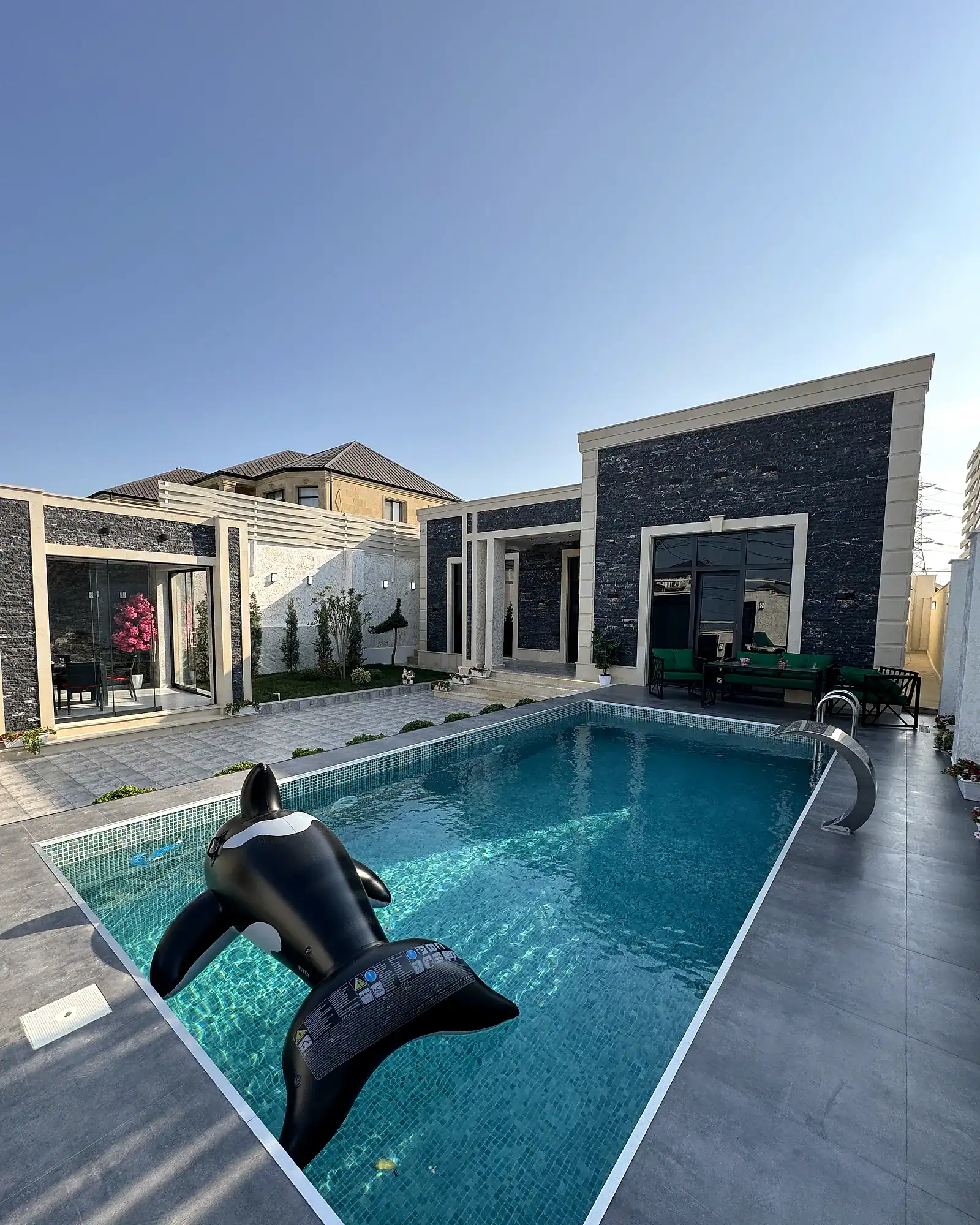 Mərdəkan, 4 otaqlı, 210 m², hovuzlu bağ evi — Mərdəkan Collection XXII, foto 3