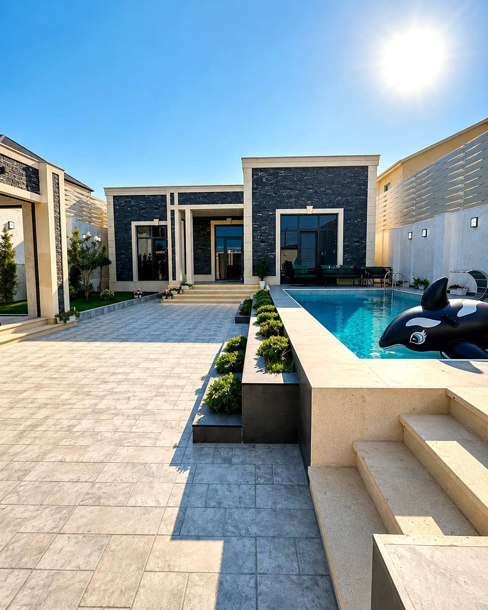 Mərdəkan, 4 otaqlı, 210 m², hovuzlu bağ evi — Mərdəkan Collection XXII