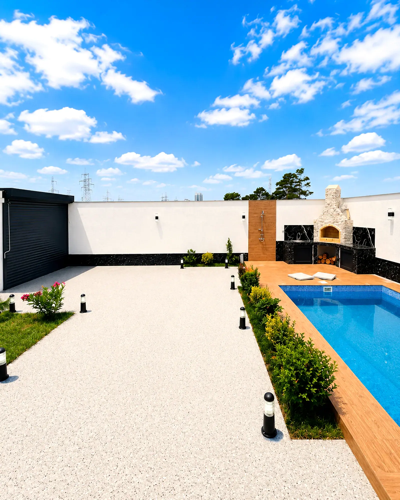 Шувелян, 4 комн., 150 m², дача с бассейном — Şüvəlan Collection XII, фото 3