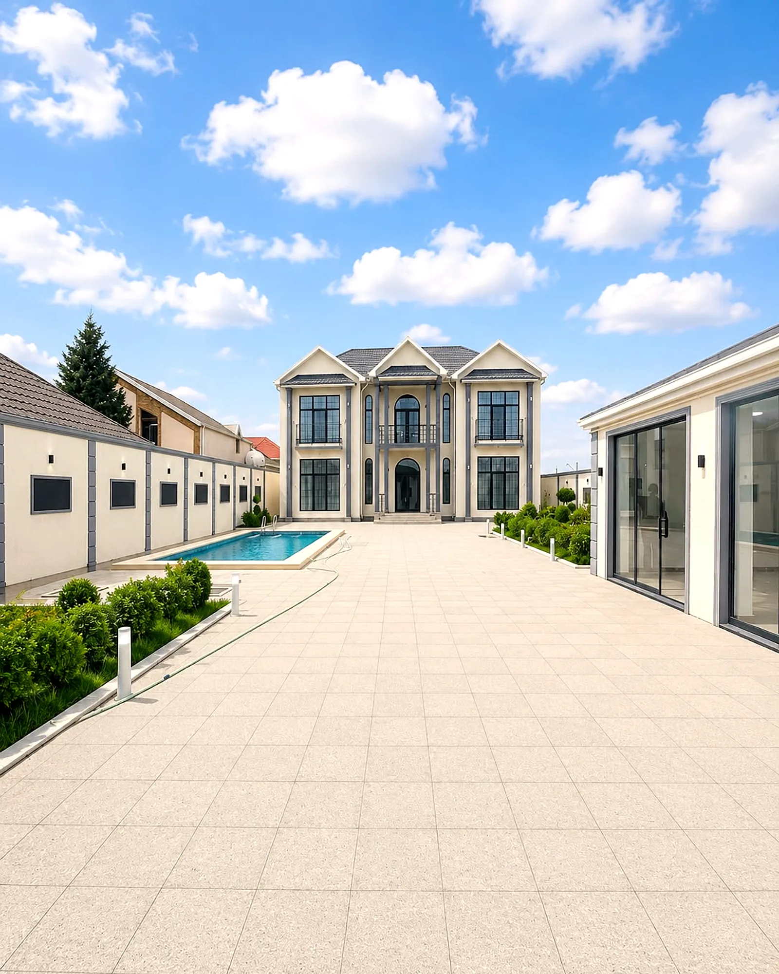 Mərdəkan, 4 otaqlı, 160 m², hovuzlu bağ evi — Mərdəkan Collection XXV