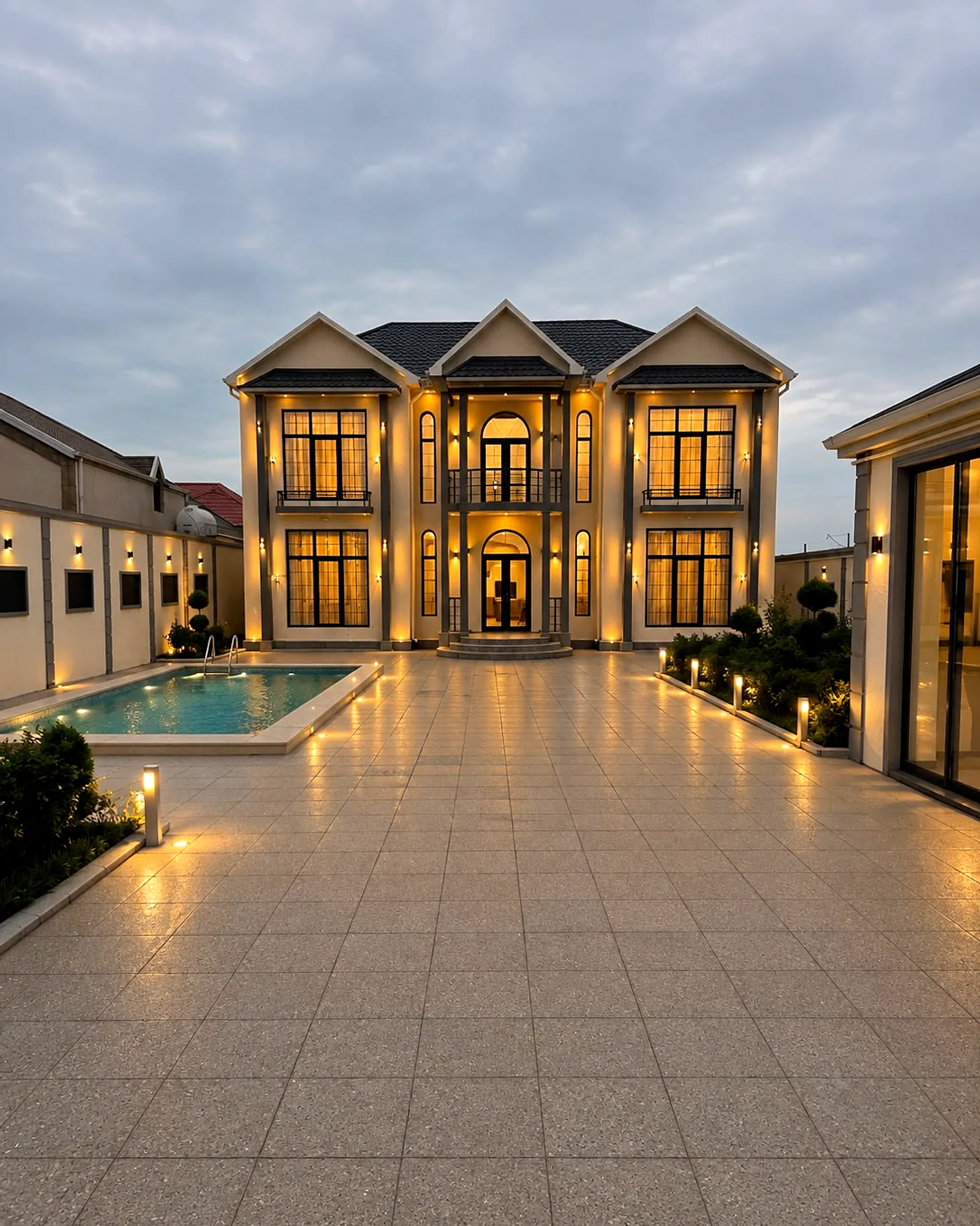 Mərdəkan, 4 otaqlı, 160 m², hovuzlu bağ evi — Mərdəkan Collection XXV, foto 5