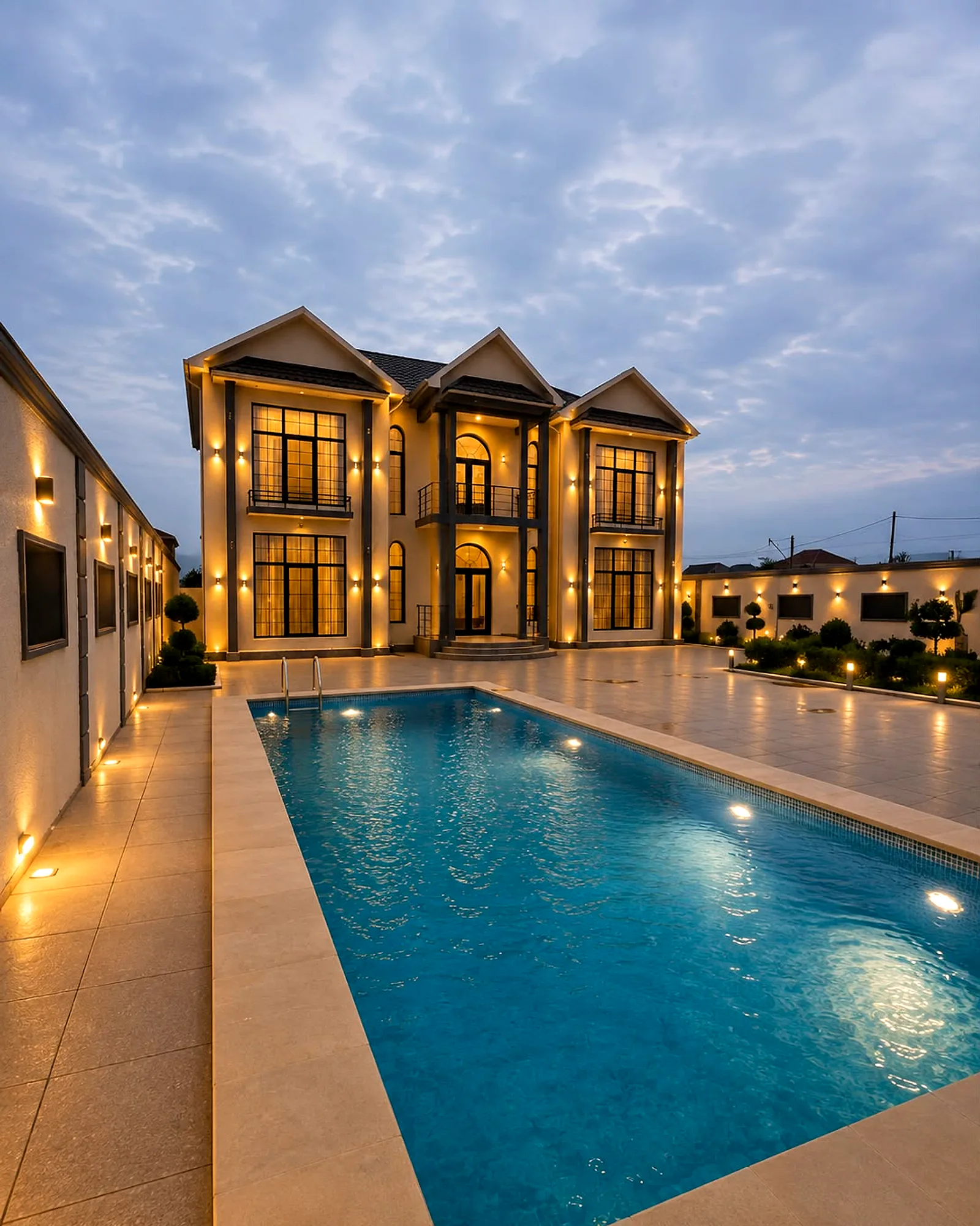Mərdəkan, 4 otaqlı, 160 m², hovuzlu bağ evi — Mərdəkan Collection XXV, foto 6