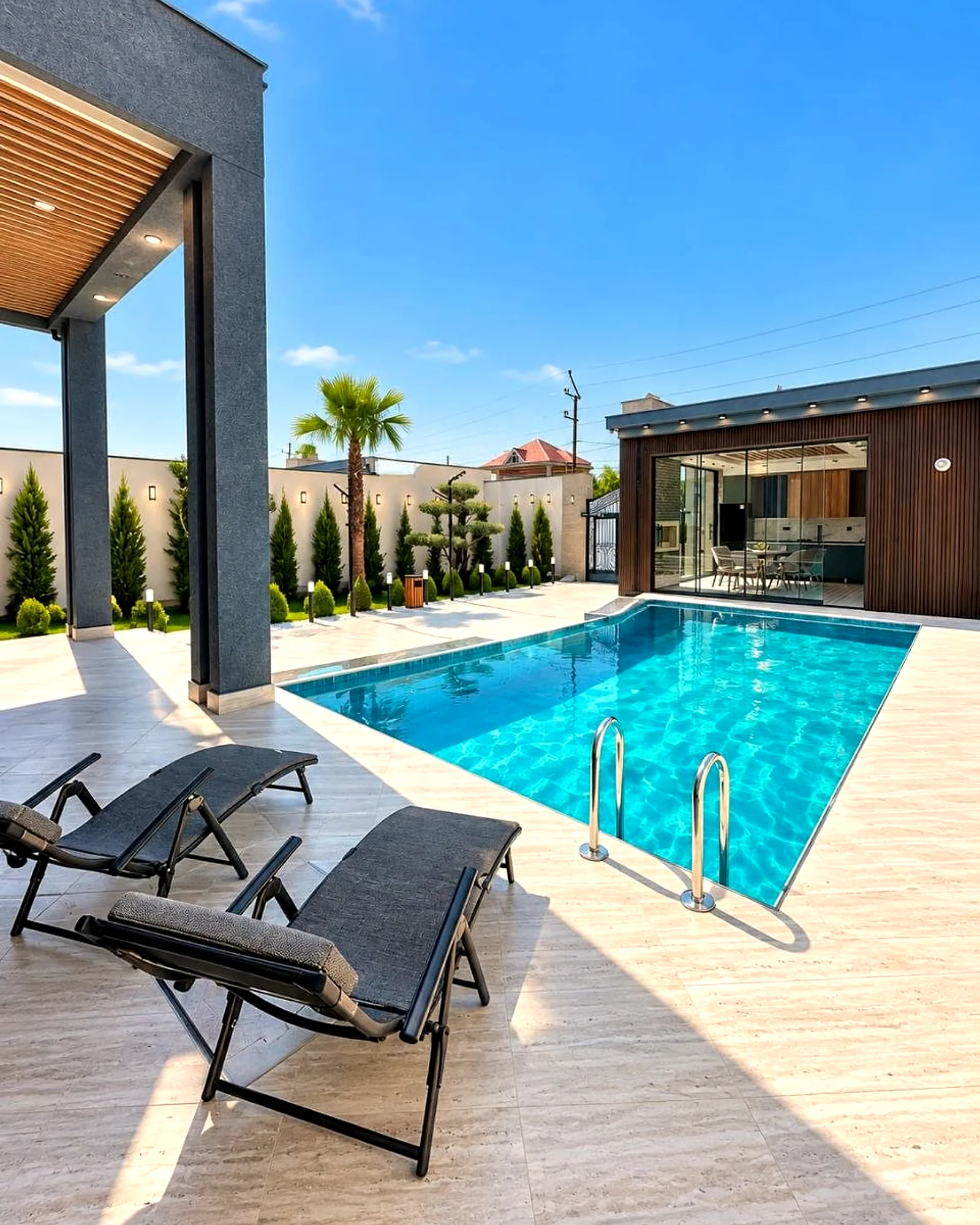 Mərdəkan, 5 otaqlı, 180 m², hovuzlu bağ evi — Mərdəkan Collection XXVI, foto 2