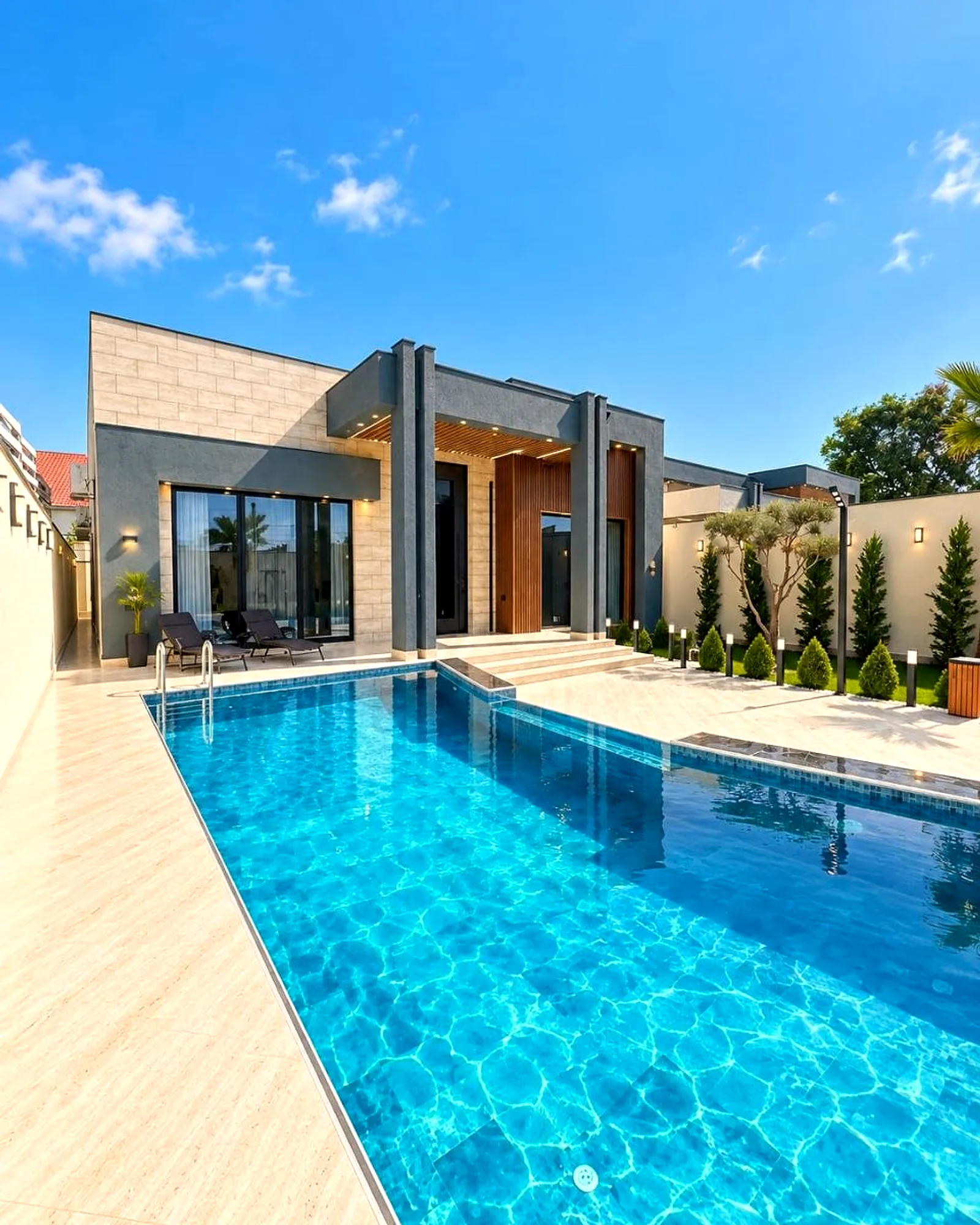 Mərdəkan, 5 otaqlı, 180 m², hovuzlu bağ evi — Mərdəkan Collection XXVI, foto 3