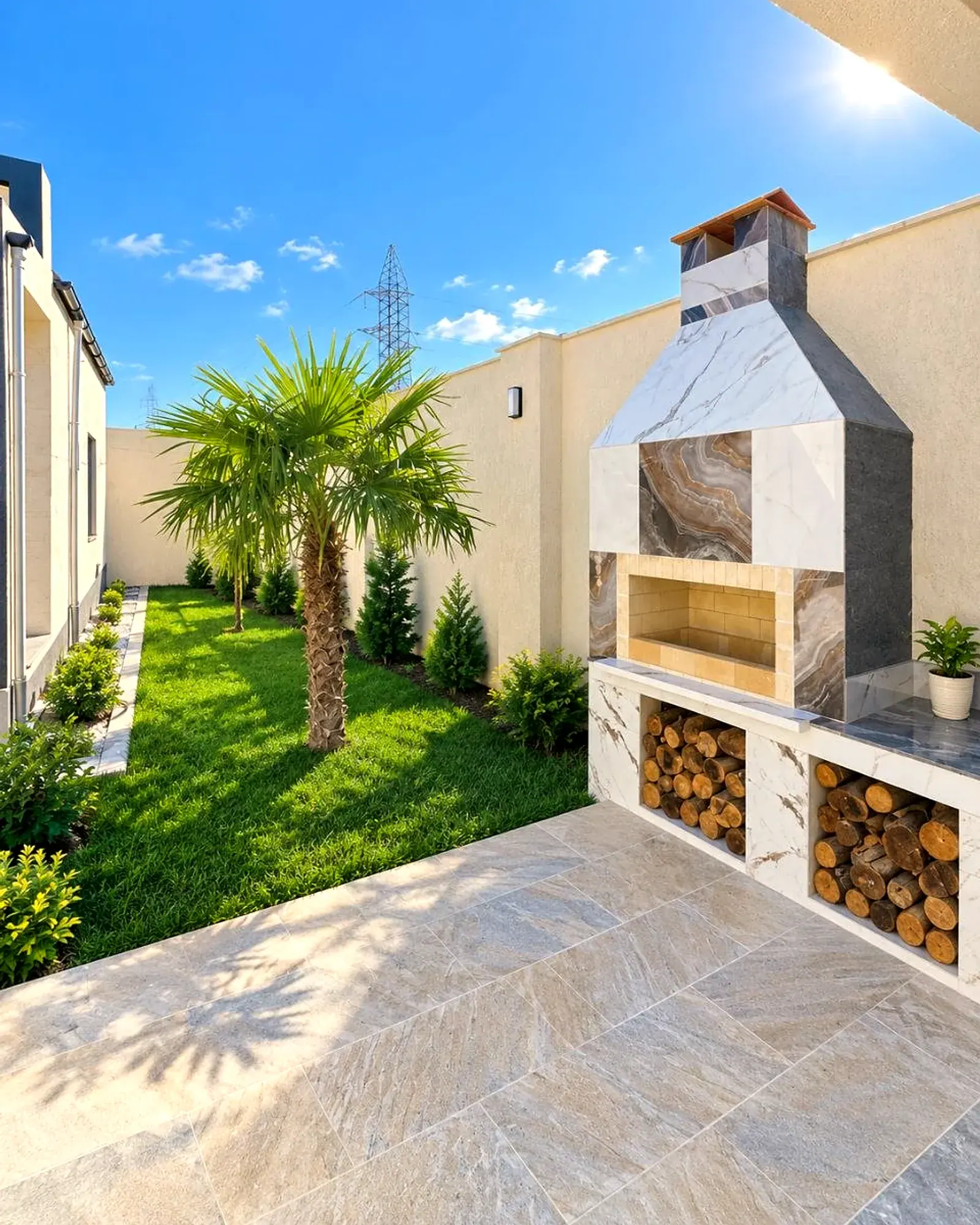 Шувелян, 4 комн., 160 m², дача с бассейном — Şüvəlan Collection XIV, фото 2