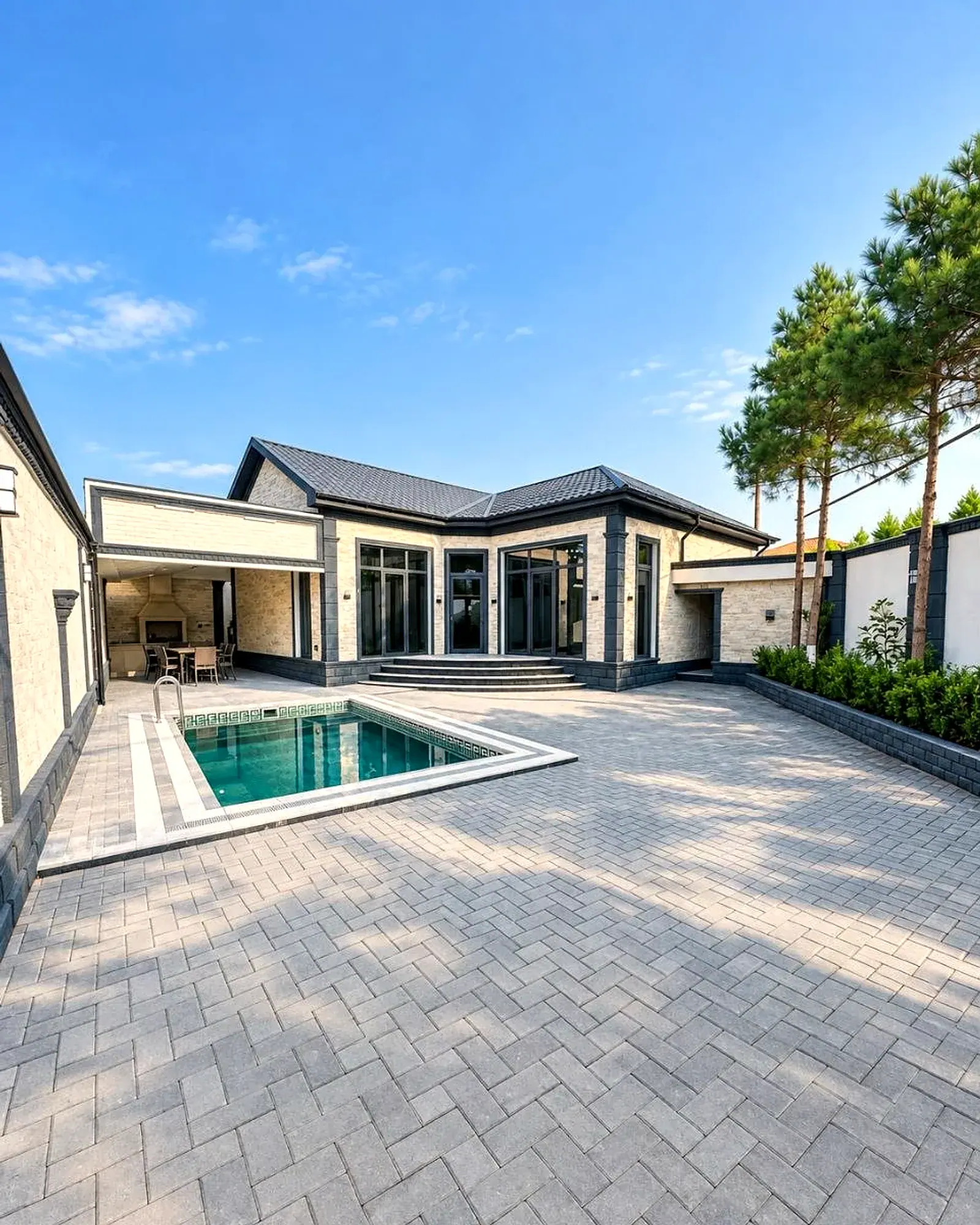 Shuvalan, 4 rooms, 150 m², villa with pool — Şüvəlan Collection XV, photo 1