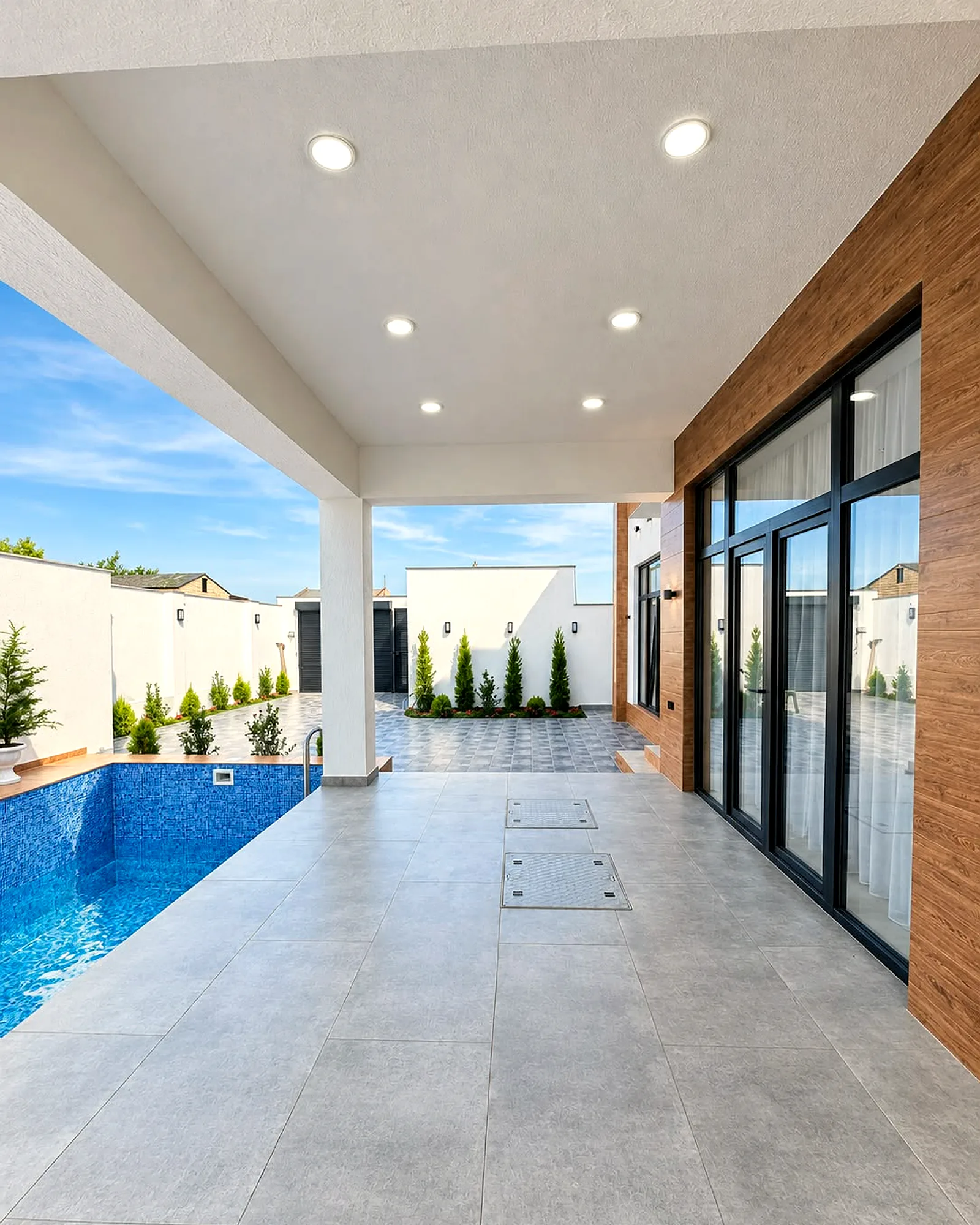 Шувелян, 4 комн., 160 m², дача с бассейном — Şüvəlan Collection XVIII, фото 3