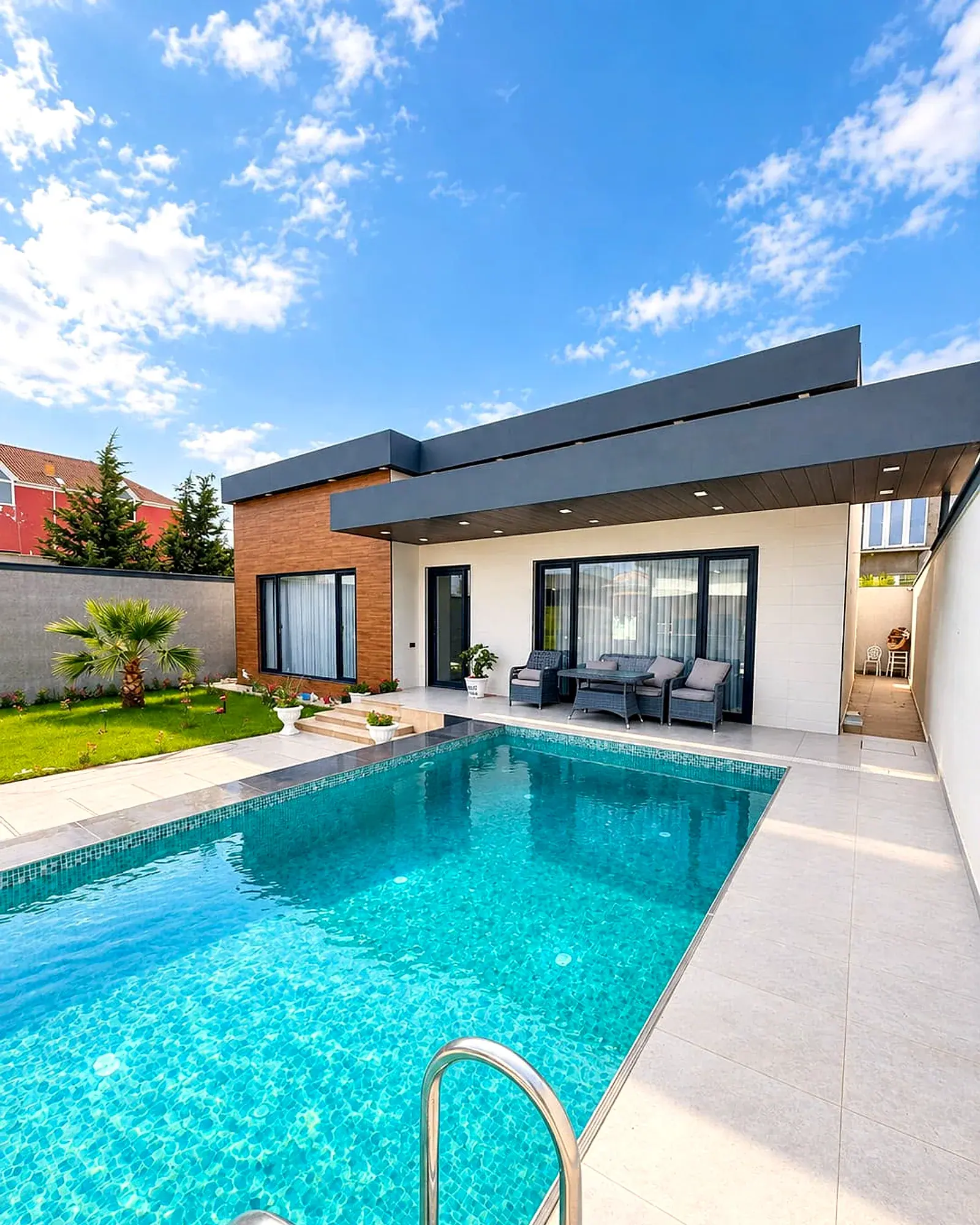 Mardakan, 4 rooms, 170 m², villa with pool — Mərdəkan Collection XXIX, photo 1