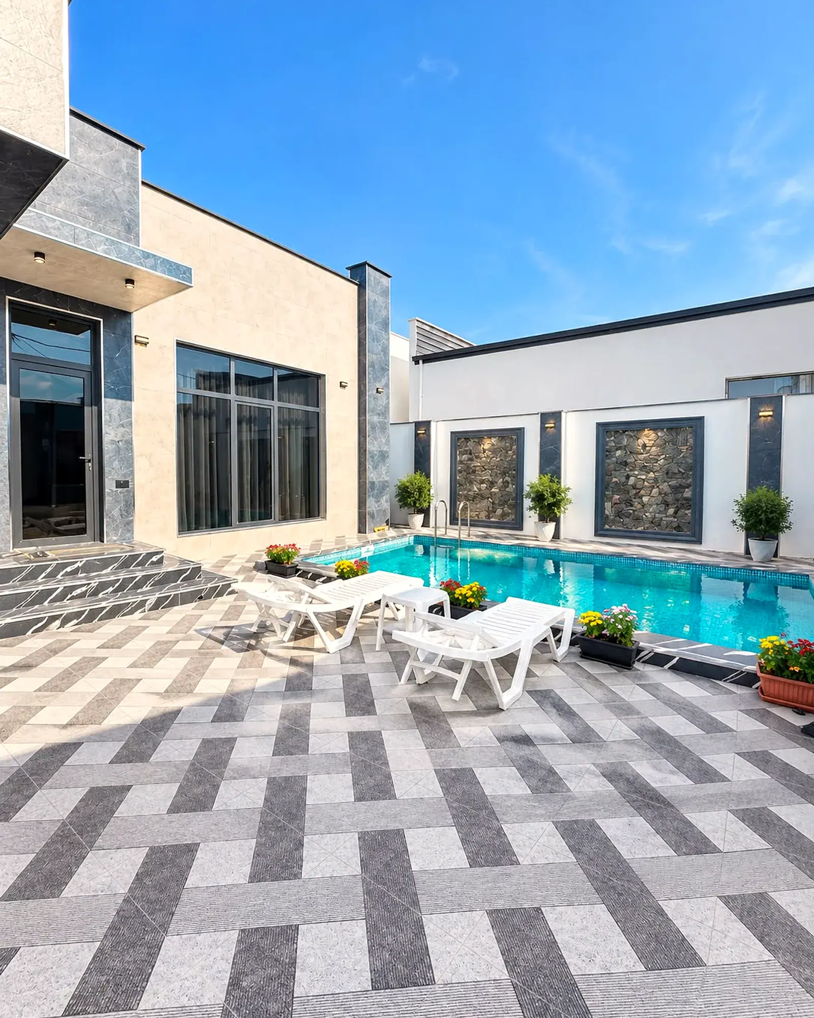 Mardakan, 4 rooms, 130 m², villa with pool — Mərdəkan Collection XXX, photo 2