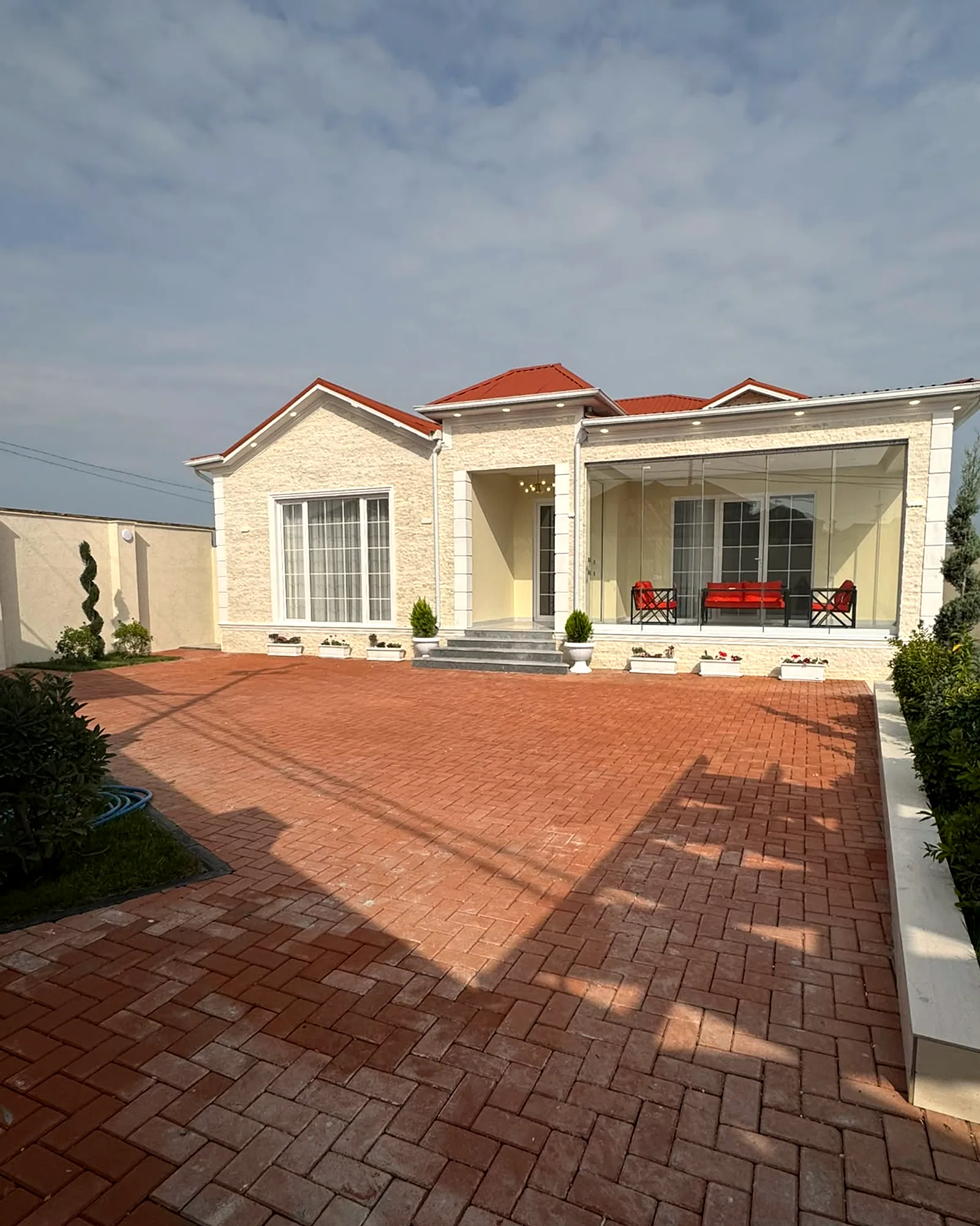 Мардакян, 4 комн., 180 m², дача с бассейном — Mərdəkan Collection XXXI, фото 3