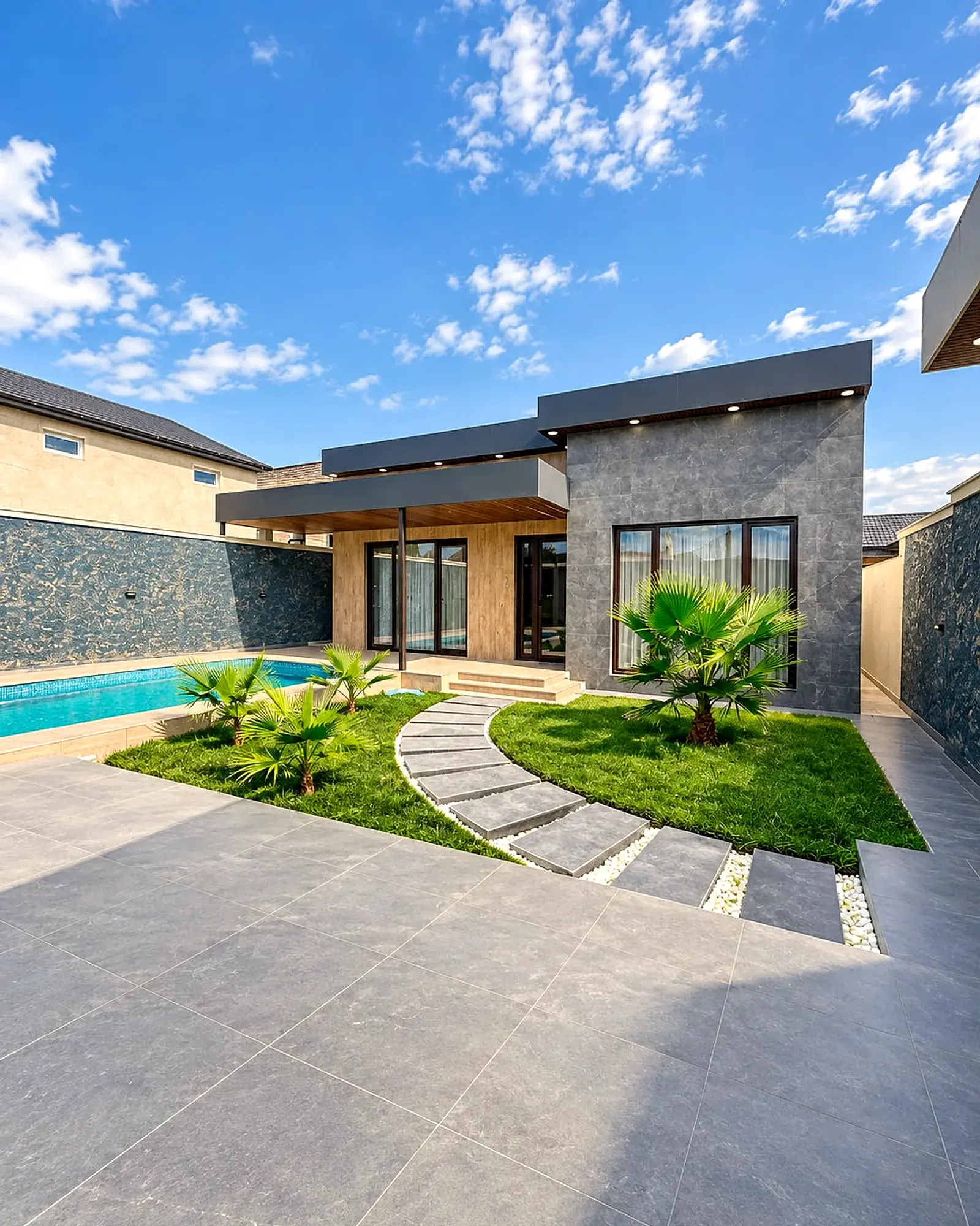 Shuvalan, 4 rooms, 130 m², villa with pool — Şüvəlan Collection XX, photo 1