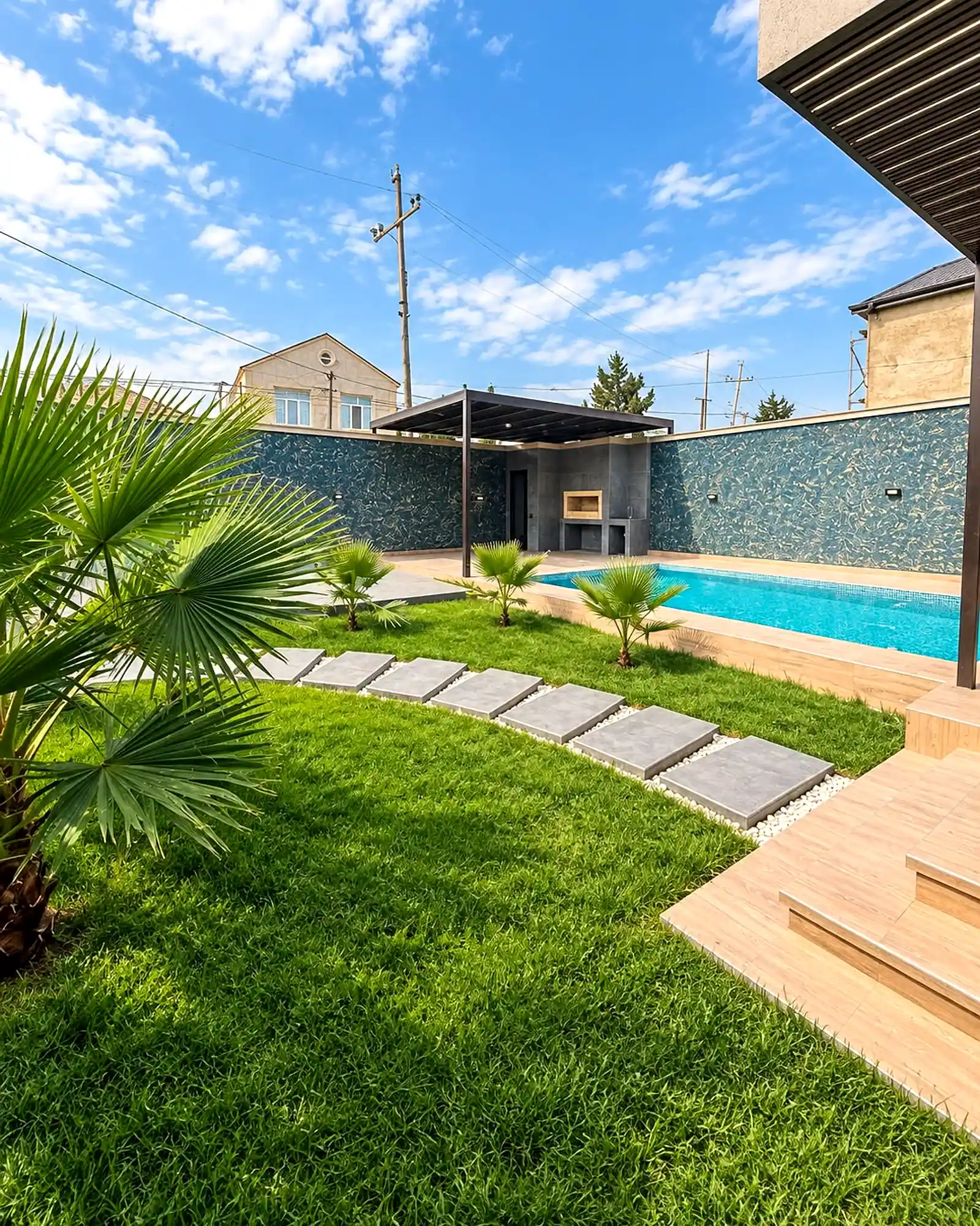 Shuvalan, 4 rooms, 130 m², villa with pool — Şüvəlan Collection XX, photo 4