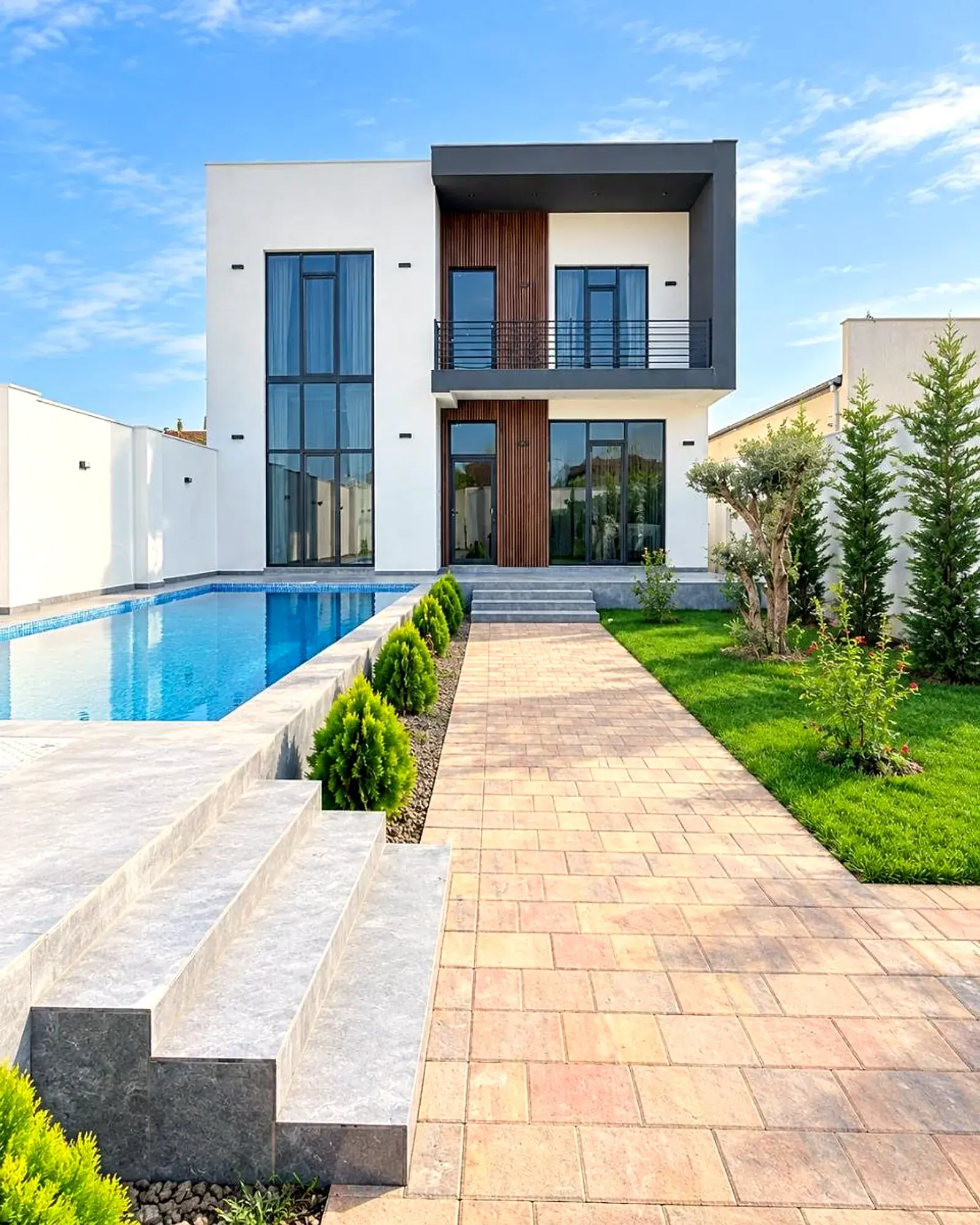 Mərdəkan, 5 otaqlı, 220 m², hovuzlu bağ evi — Mərdəkan Collection XXXII, foto 3