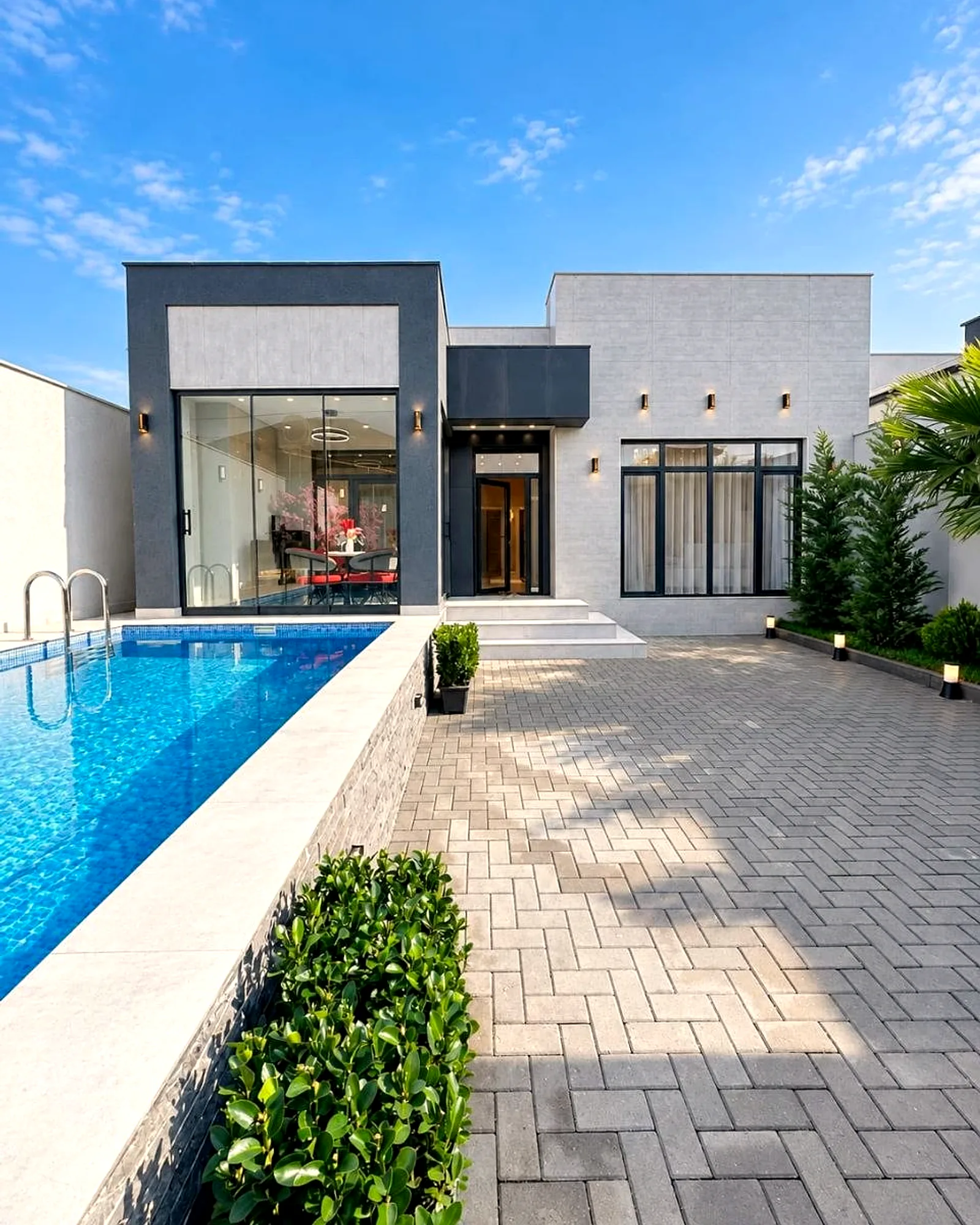 Мардакян, 4 комн., 150 m², дача с бассейном — Mərdəkan Collection XXXIII, фото 1