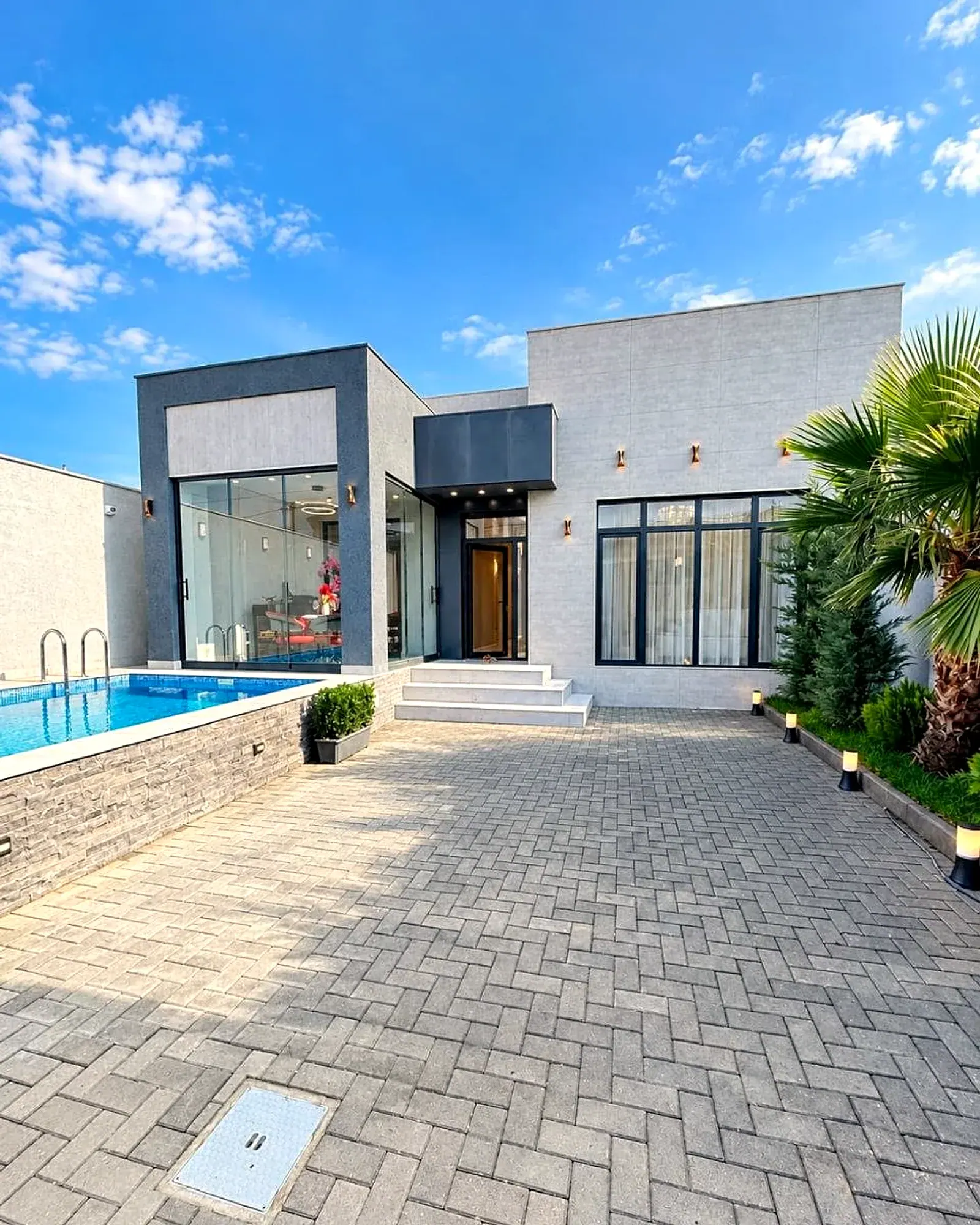 Мардакян, 4 комн., 150 m², дача с бассейном — Mərdəkan Collection XXXIII, фото 2