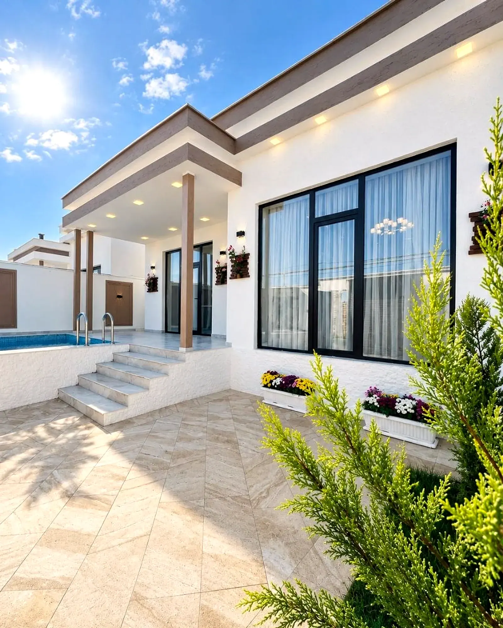 Shuvalan, 4 rooms, 120 m², villa with pool — Şüvəlan Collection XXI, photo 2
